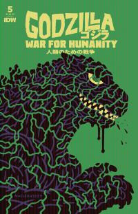 GODZILLA WAR FOR HUMANITY #5 CVR A MACLEAN  5  [IDW-PRH]